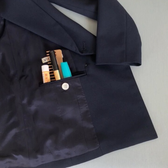 Sample sale! VICENZI Blazer N°1 Italian wool Made in the USA - Picture 3 of 7